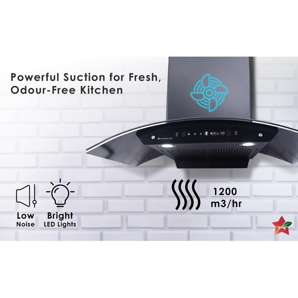 Wonderchef Ultima C-Line Auto Clean Filterless 90cm