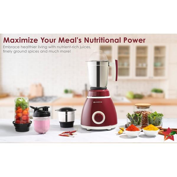 Wonderchef Acura Blender Pro 500W | 4 Jar