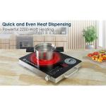 Wonderchef  Electric Cooktops  Infrared Based Electric Cooktops  Easy Cook Infrared SS Frame 2200W