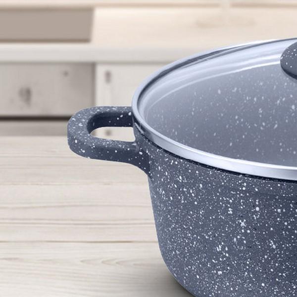 Wonderchef Casserole 6pc Set  (Grey)