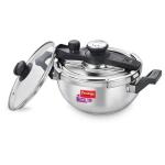 PRESTIGE STAINLESS STEEL PRESSURE KADAI -3.5 Litre