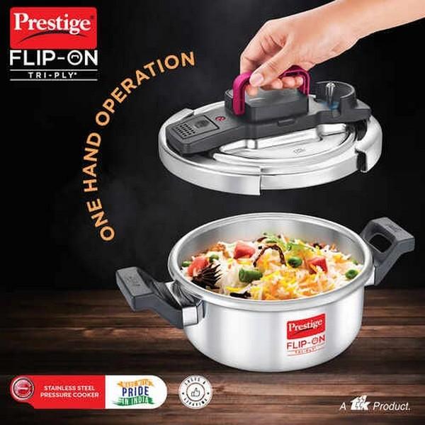 Prestige Tri-Ply Pressure Cooker 3.0 Litre