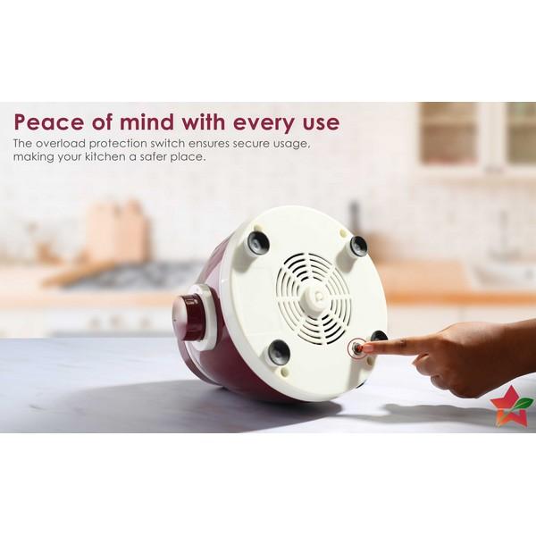 Wonderchef Acura Plus Mixer Grinder 750W | 4 Jar