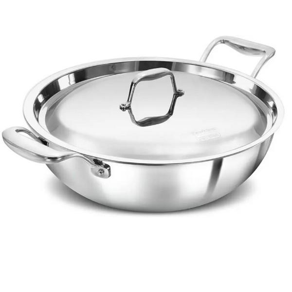 Hawkins Pro Tri-Ply Stainless Steel Deep Fry Pan 1.5L