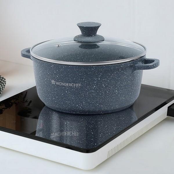 Wonderchef Casserole 6pc Set  (Grey)
