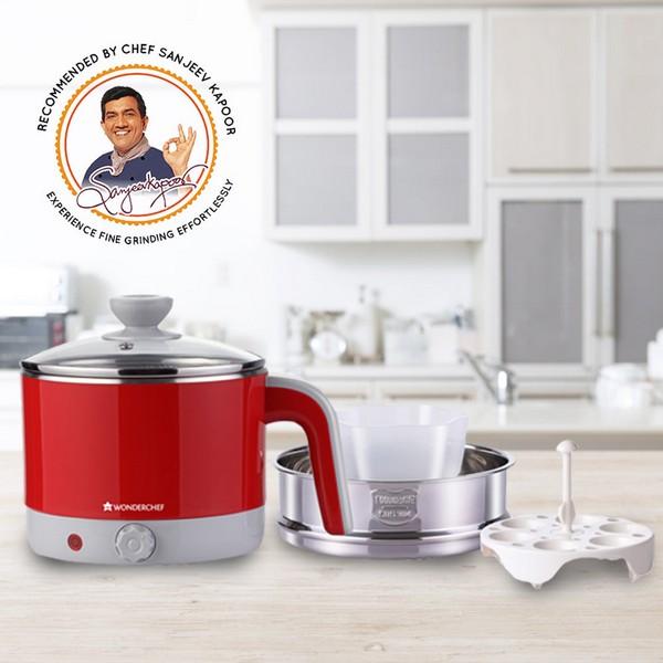 Wonderchef Luxe Multi-cook Kettle 1.2L