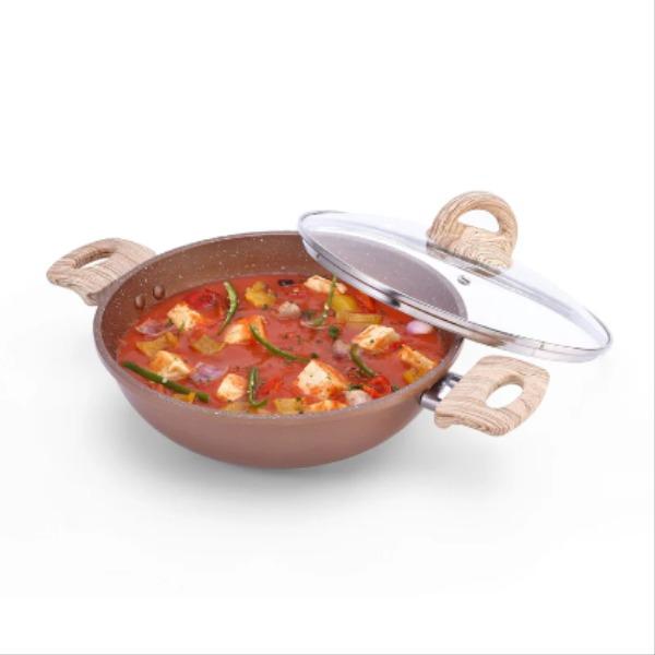 Wonderchef Kadhai with Lid (Copper)