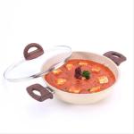 Wonderchef Kadhai with Lid  (Ivory)