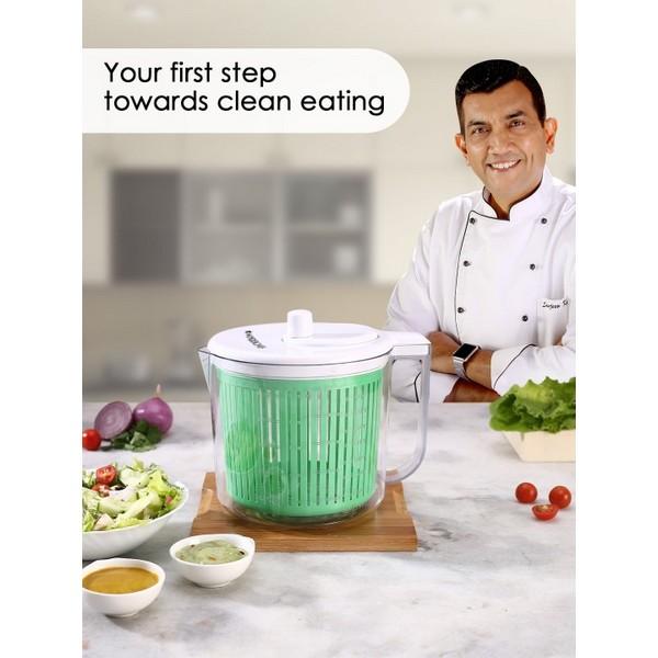 Wonderchef Vegetable Cleaner and Salad Spinner 2.4L