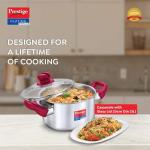 PRESTIGE Casserole With Glass Lid 18 cm