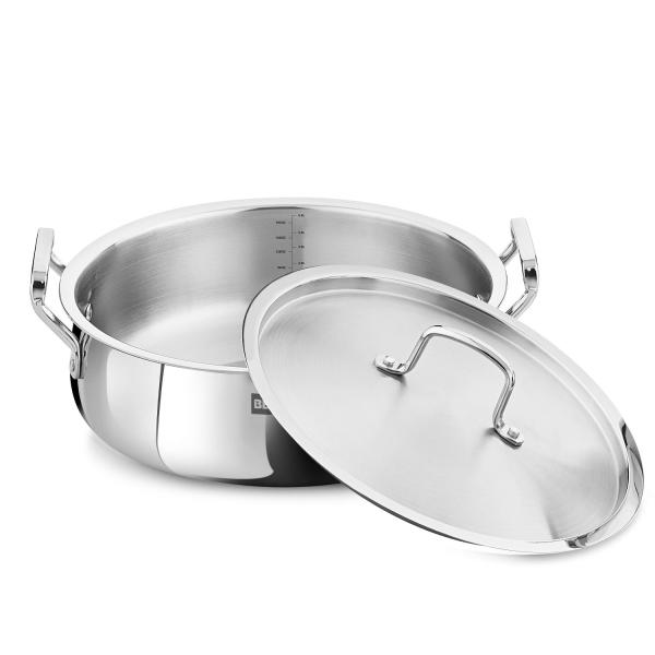 BERGNER BGIN-6260 BIRYANI POT WITH LID 32cm