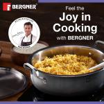 BERGNER BGIN-6259 BIRYANI POT WITH LID 28cm