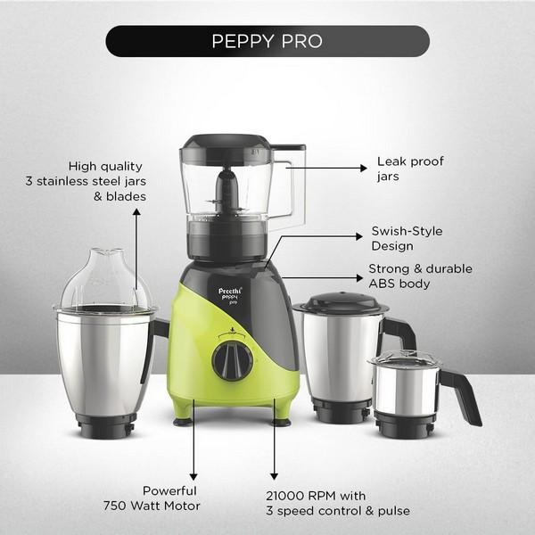 PREETHI-PEPPY PRO - 5 YMW - 750W - 4J
