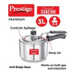 PRESTIGE   ALUMINIUM  PRESSURE COOKER 3.0 Litre