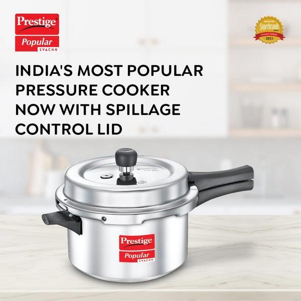 PRESTIGE  PRESSURE COOKERS  ALUMINIUM 4.0 Litre
