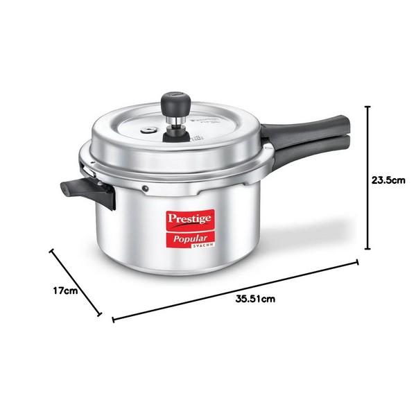 PRESTIGE  PRESSURE COOKERS  ALUMINIUM 4.0 Litre