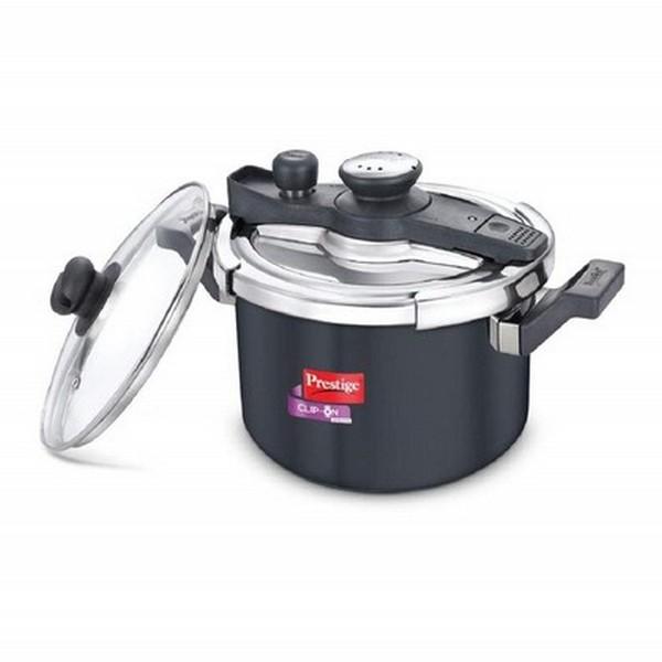 PRESTIGE HARD ANODISED PRESSURE COOKER  5.0 Litre