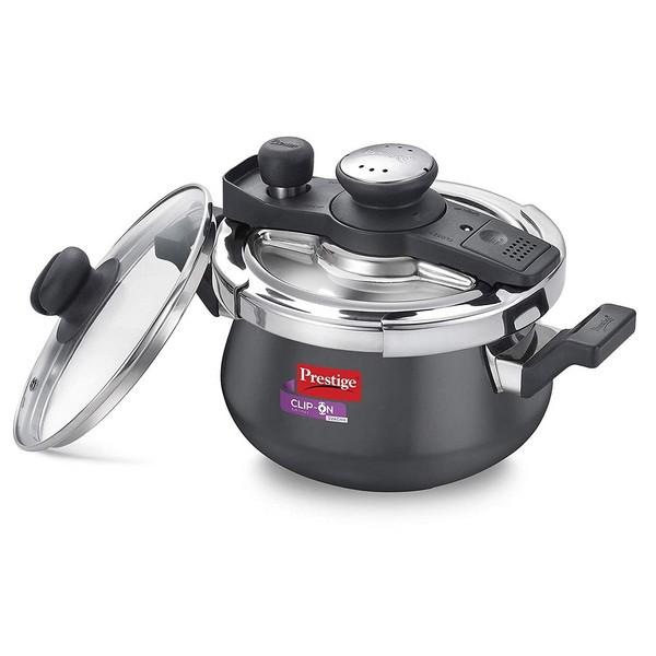 PRESTIGE HARD ANODISED PRESSURE KADAI -3.5 Litre