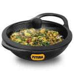 Futura Cast Iron Kadhai 24CM