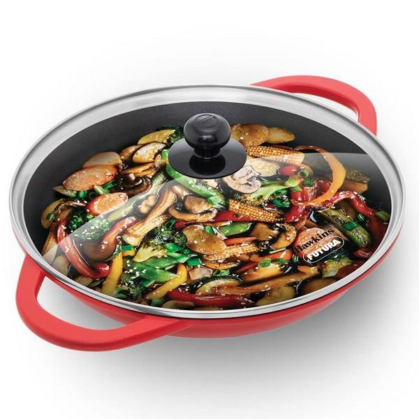 Hawkins Die-Cast Shallow Kadhai 3L