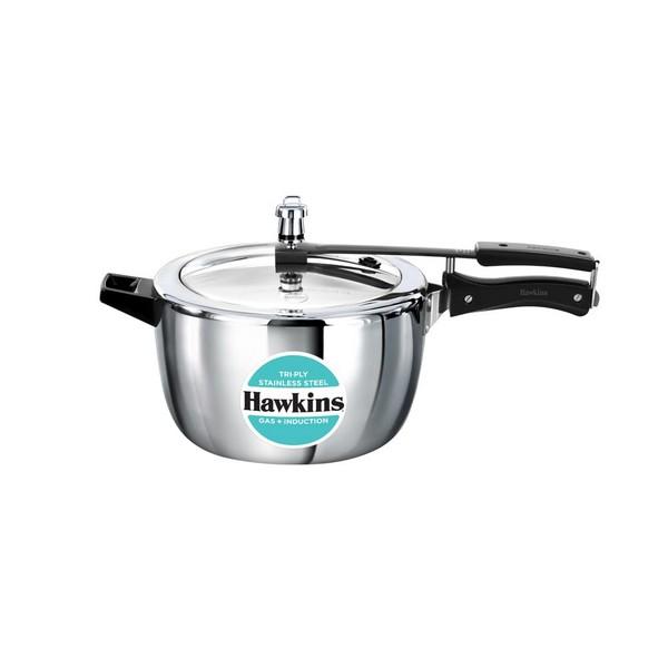 Hawkins Tri-ply stainless steel cooker 7lit