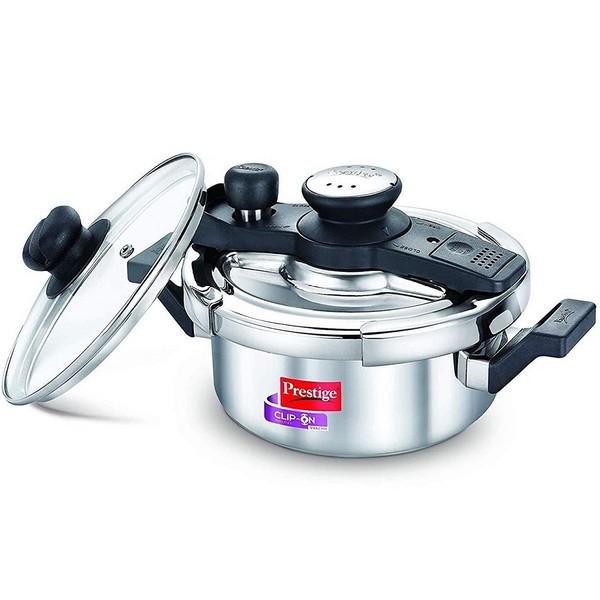 PRESTIGE STAINLESS STEEL  PRESSURE COOKER 2.0 Litre