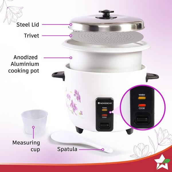 Wonderchef Nutri Cook Rice Cooker