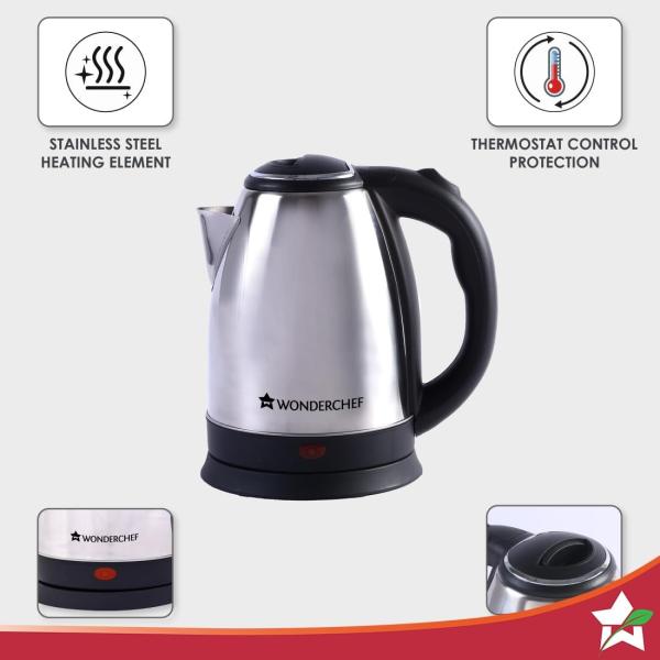 Wonderchef Crescent Electric Kettle  1.8L