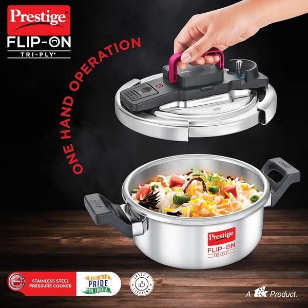 Prestige Tri-Ply Pressure Cooker 2.0 Litre