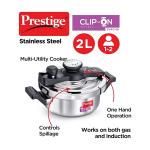 PRESTIGE STAINLESS STEEL  PRESSURE COOKER 2.0 Litre