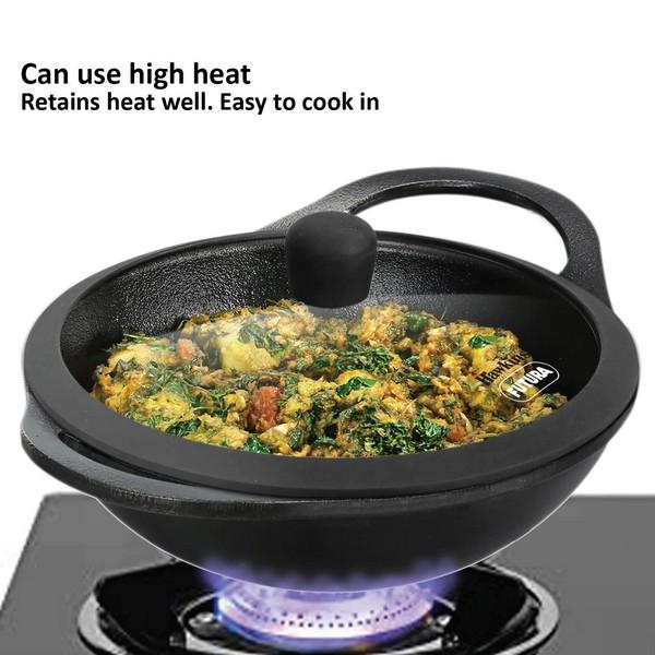 Futura Cast Iron Kadhai 24CM