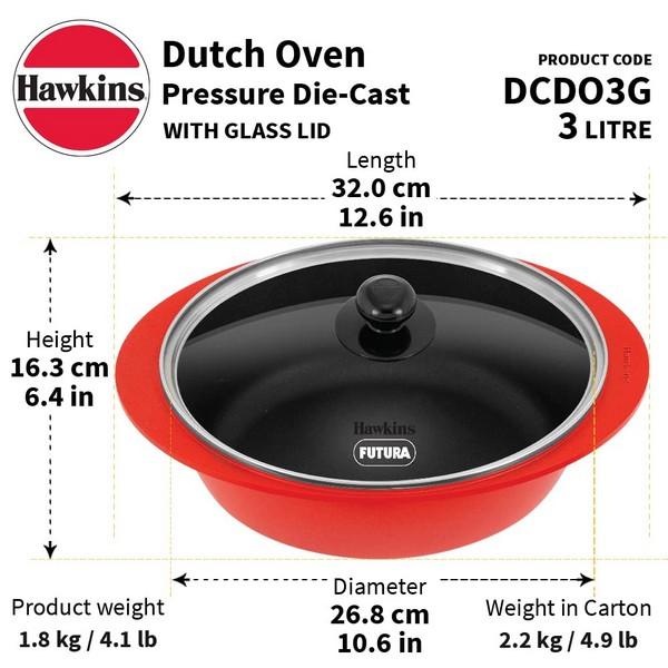 Hawkins Die-Cast Dutch Oven