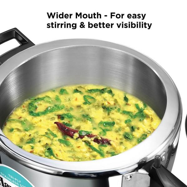Hawkins Tri-ply stainless steel cooker 1.5lit