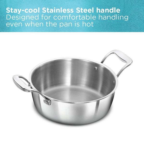 Hawkins Pro Tri-Ply Stainless Steel Handi 3L