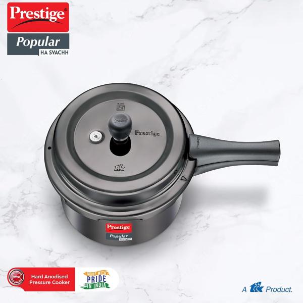 PRESTIGE   HARD ANODISED SVACHH  PRESSURE COOKER 5.0 Litre