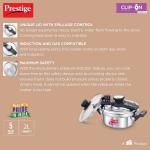 PRESTIGE STAINLESS STEEL PRESSURE HANDI 3.0 Litre