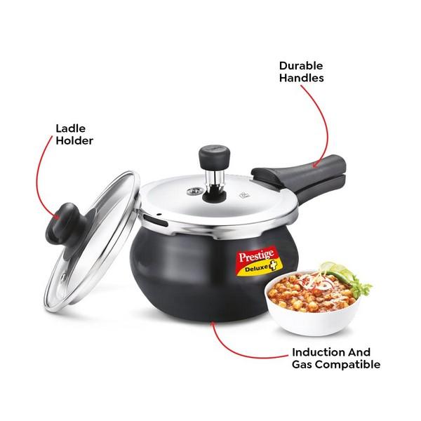 PRESTIGE  PRESSURE COOKER  HARD ANODISED 2.0 Litre