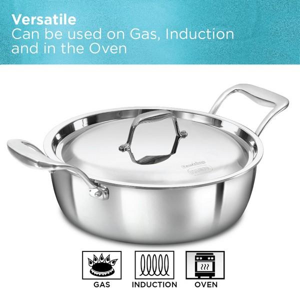 Hawkins Pro Tri-Ply Stainless Steel Handi 3L