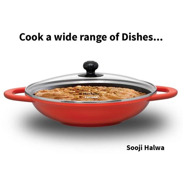 Hawkins Die-Cast Shallow Kadhai 3L