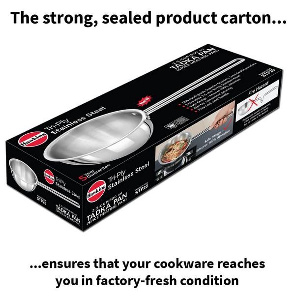 Hawkins Tri-Ply Tadka Pan 360ML