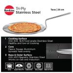 Hawkins Tri-Ply Stainless Steel Tawa 22cm
