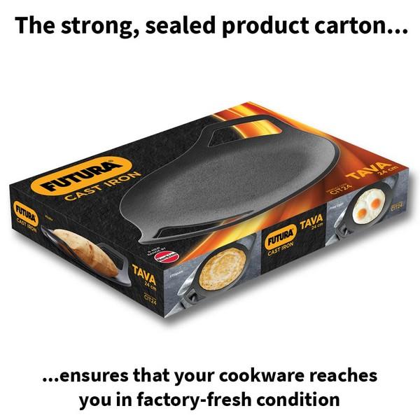Futura Cast Iron Frying Pan 16CM