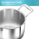 Hawkins Pro Tri-Ply Stainless Steel Milk Pan 3L