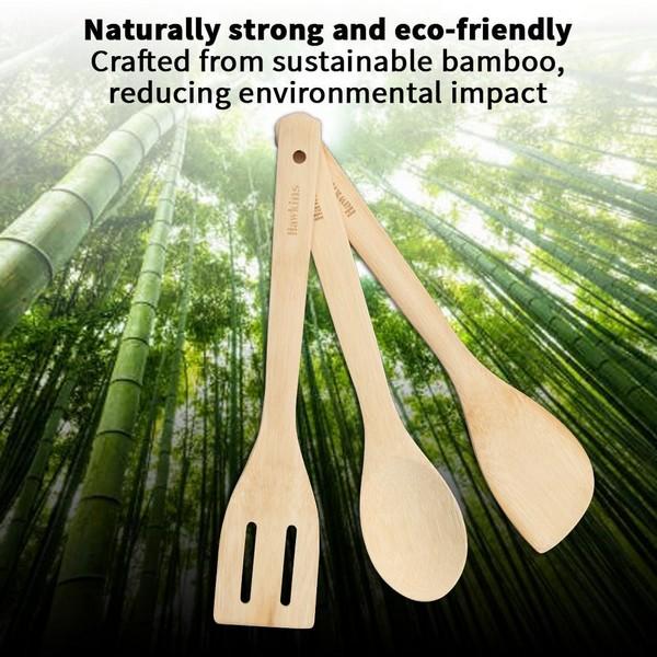 Hawkins Bamboo Spatula Set