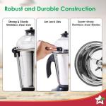 Wonderchef Hush BLDC Mixer Grinder 485W | 3 Jar