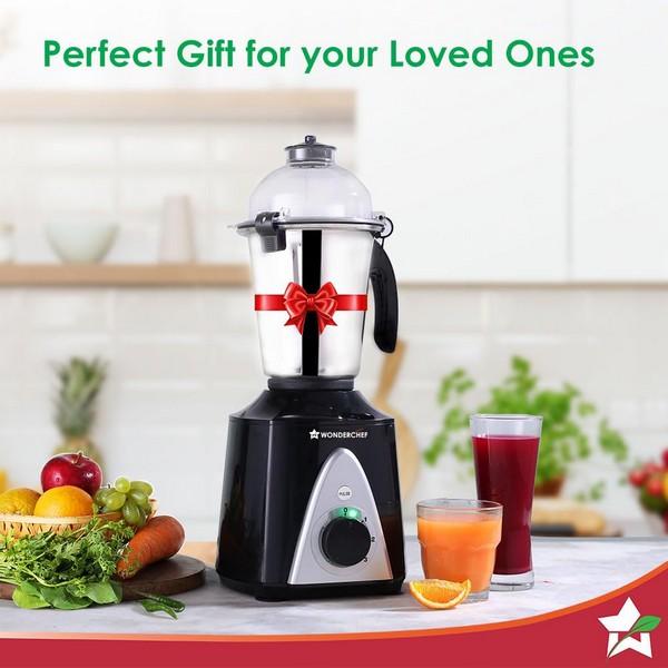 Wonderchef Hush BLDC Mixer Grinder 485W | 3 Jar