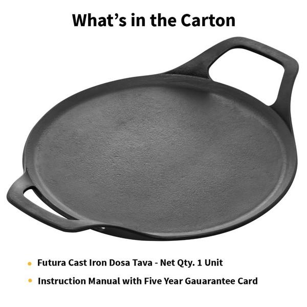 Futura Cast Iron Tawa 24CM