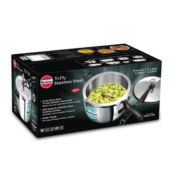 Hawkins Tri-ply stainless steel cooker 1.5lit