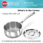 Hawkins Pro Tri-Ply Stainless Steel Sauce Pan 2.5L