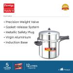 PRESTIGE  PRESSURE COOKERS  ALUMINIUM 10 Litre (Tall)